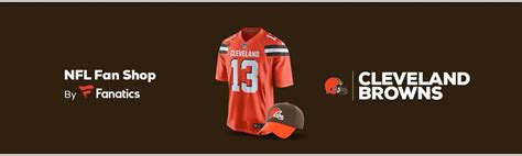 cleveland browns stadium team shop|cleveland browns official shop.